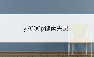 y7000p键盘失灵