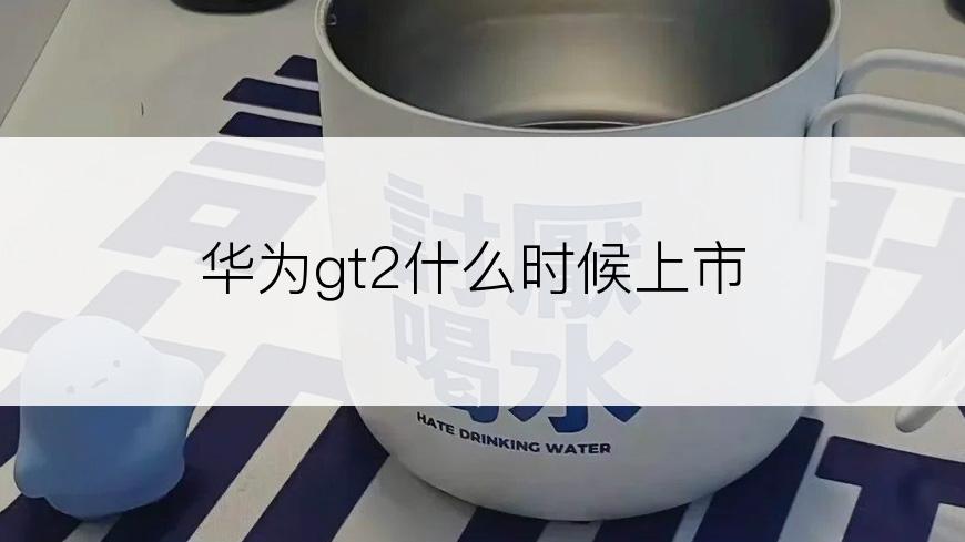 华为gt2什么时候上市