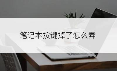 笔记本按键掉了怎么弄