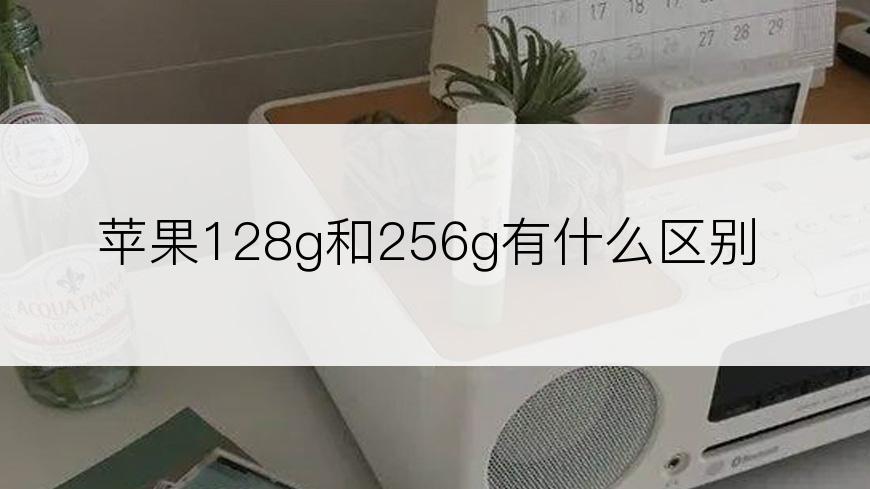 苹果128g和256g有什么区别