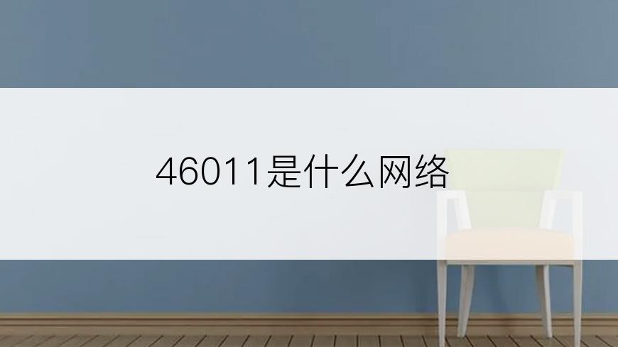 46011是什么网络