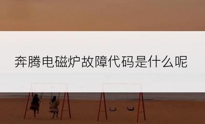 奔腾电磁炉故障代码是什么呢