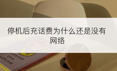 停机后充话费为什么还是没有网络