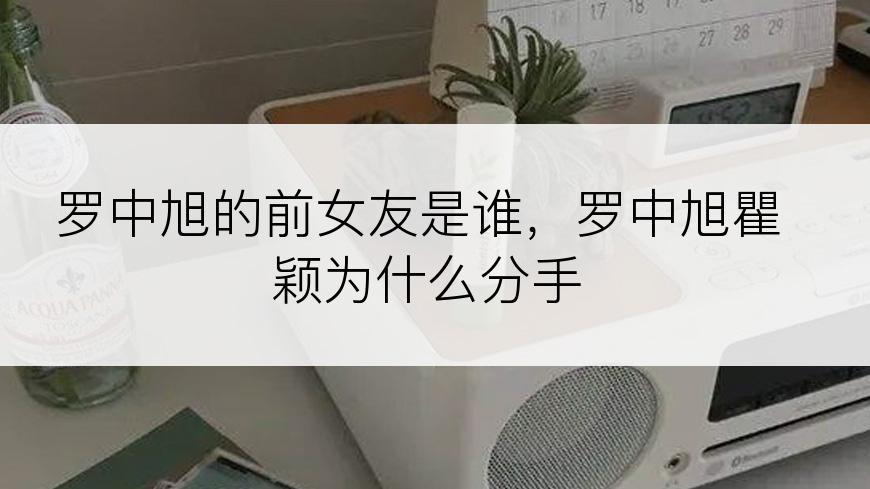 罗中旭的前女友是谁，罗中旭瞿颖为什么分手