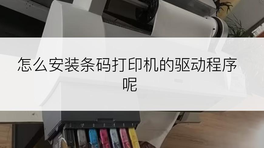 怎么安装条码打印机的驱动程序呢