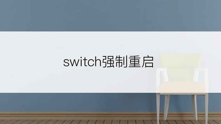 switch强制重启