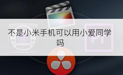 不是小米手机可以用小爱同学吗