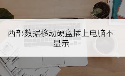 西部数据移动硬盘插上电脑不显示