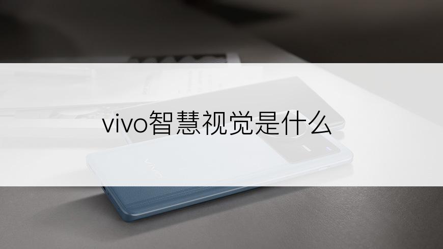 vivo智慧视觉是什么