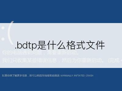 .bdtp是什么格式文件