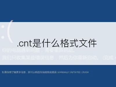 .cnt是什么格式文件