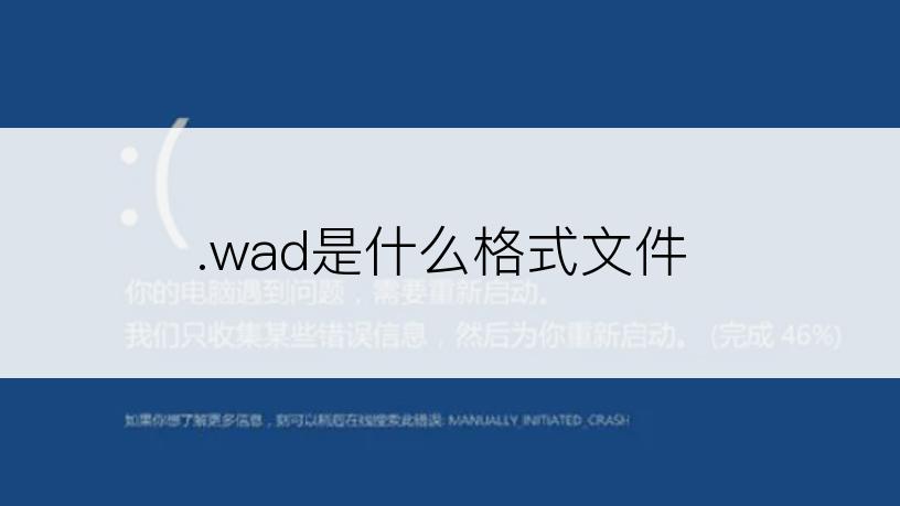 .wad是什么格式文件