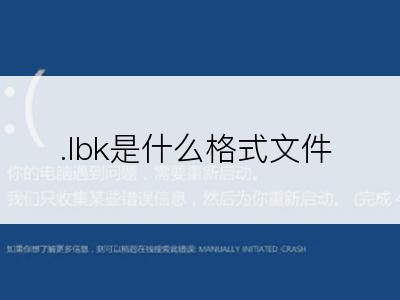 .lbk是什么格式文件