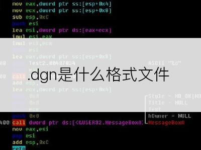 .dgn是什么格式文件