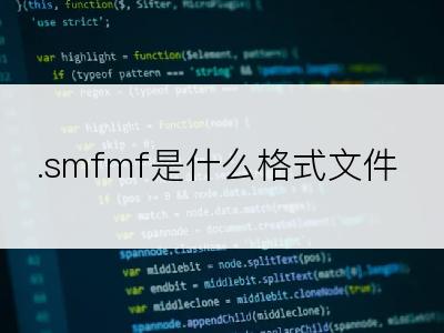 .smfmf是什么格式文件