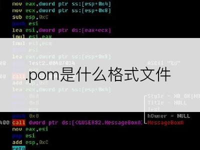 .pom是什么格式文件