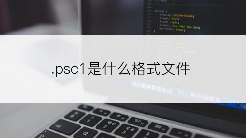 .psc1是什么格式文件