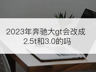 2023年奔驰大gt会改成2.5t和3.0的吗