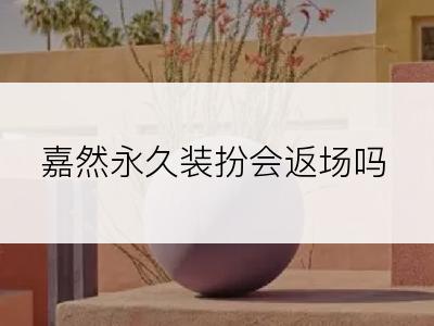 嘉然永久装扮会返场吗