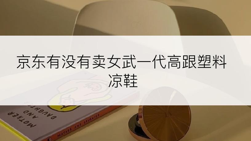 京东有没有卖女武一代高跟塑料凉鞋