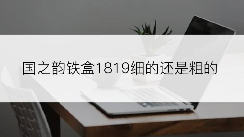 国之韵铁盒1819细的还是粗的