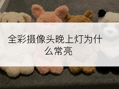 全彩摄像头晚上灯为什么常亮