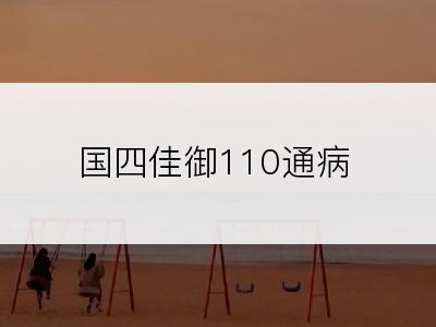 国四佳御110通病