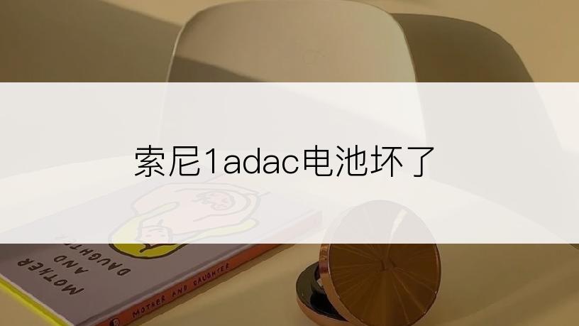 索尼1adac电池坏了