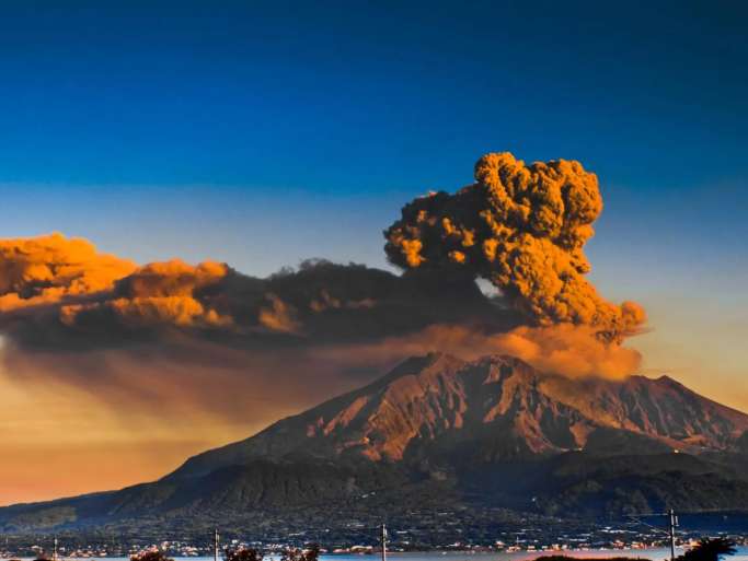 日本樱岛火山是富士山吗