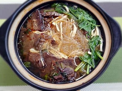 辣酱汤·牛肉粉丝的制作方法