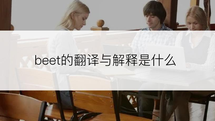 beet的翻译与解释是什么