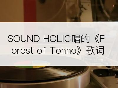 SOUND HOLIC唱的《Forest of Tohno》歌词