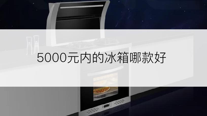 5000元内的冰箱哪款好