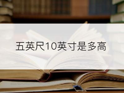 五英尺10英寸是多高