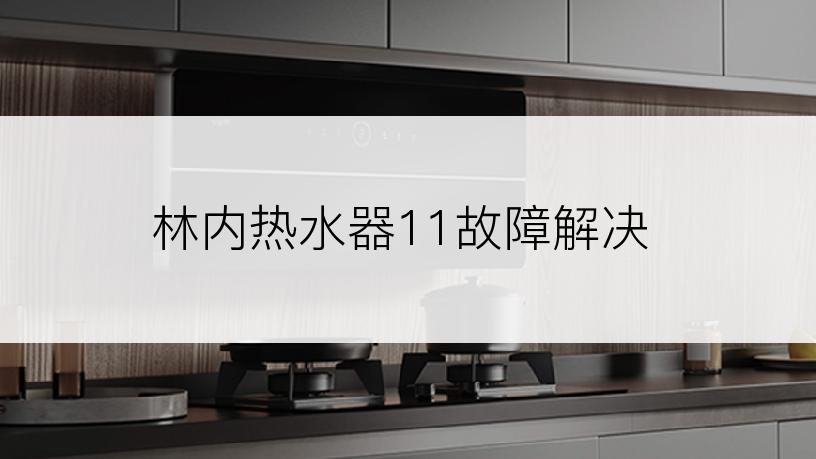 林内热水器11故障解决