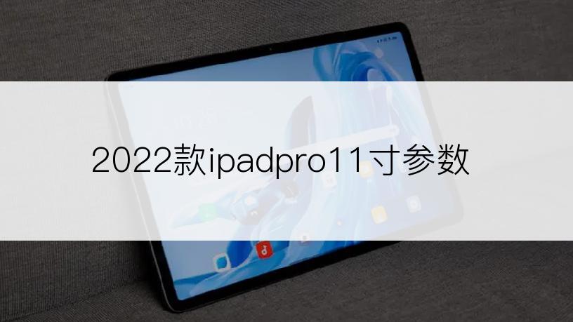 2022款ipadpro11寸参数