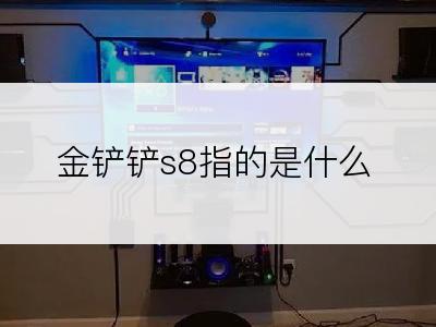 金铲铲s8指的是什么