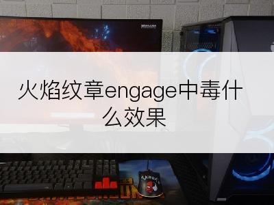 火焰纹章engage中毒什么效果