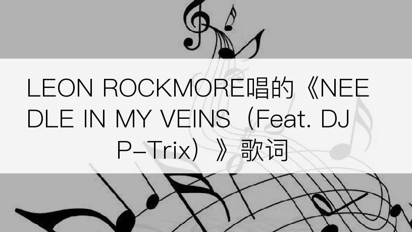 LEON ROCKMORE唱的《NEEDLE IN MY VEINS（Feat. DJ P-Trix）》歌词