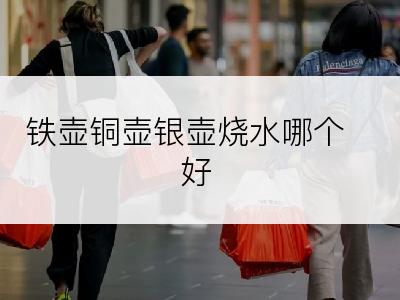 铁壶铜壶银壶烧水哪个好