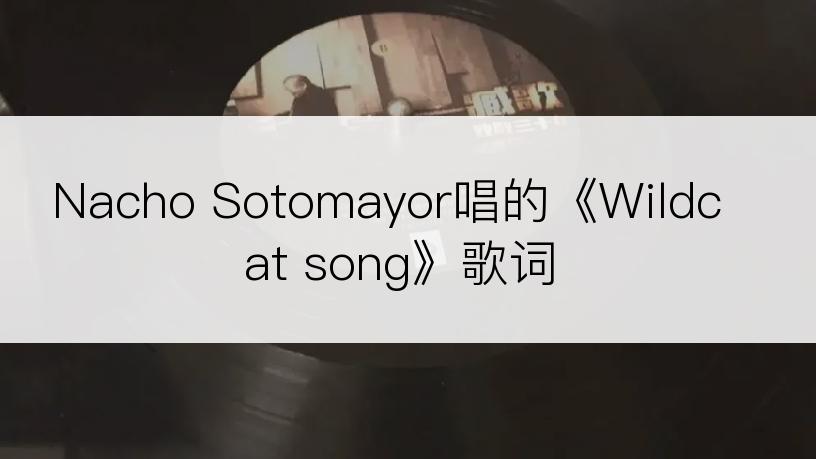 Nacho Sotomayor唱的《Wildcat song》歌词