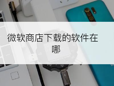 微软商店下载的软件在哪