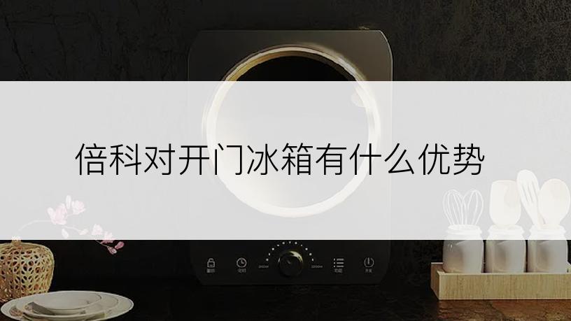 倍科对开门冰箱有什么优势