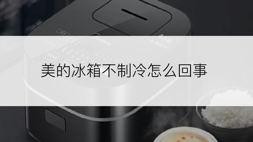 美的冰箱不制冷怎么回事