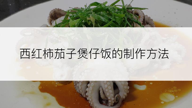 西红柿茄子煲仔饭的制作方法