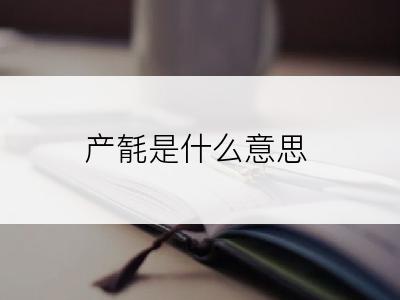 产毻是什么意思