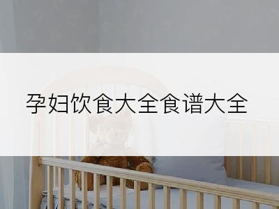 孕妇饮食大全食谱大全