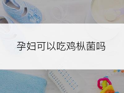 孕妇可以吃鸡枞菌吗