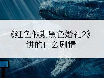 《红色假期黑色婚礼2》讲的什么剧情