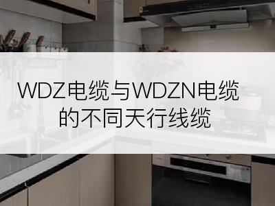 WDZ电缆与WDZN电缆的不同天行线缆